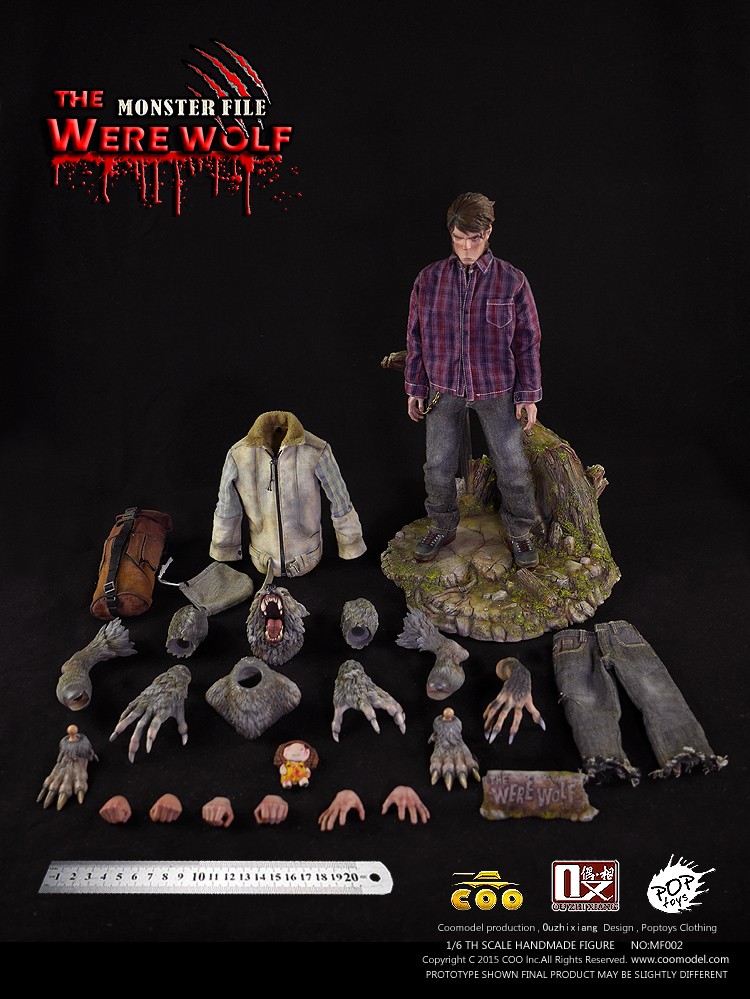 [Coo Model Toys] The Werewolf - Monster File NO. 02 01810