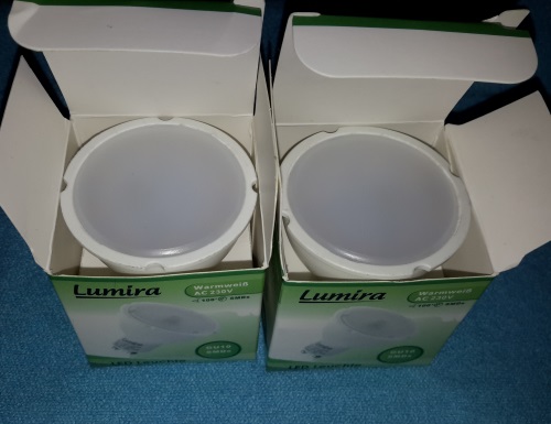 2x LUMIRA LED GU10 Reflektor-Lampe, LED-Spot Strahler Beidei10