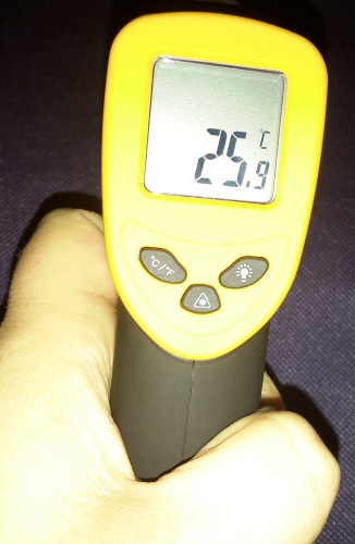 Etekcity Laser Infrarot Thermometer Pyrometer Displa26