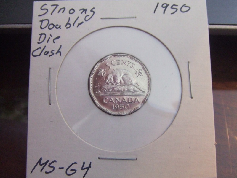 1950 - Coin Entrechoqué Avers (Die Clash Obv.) Dscf3618