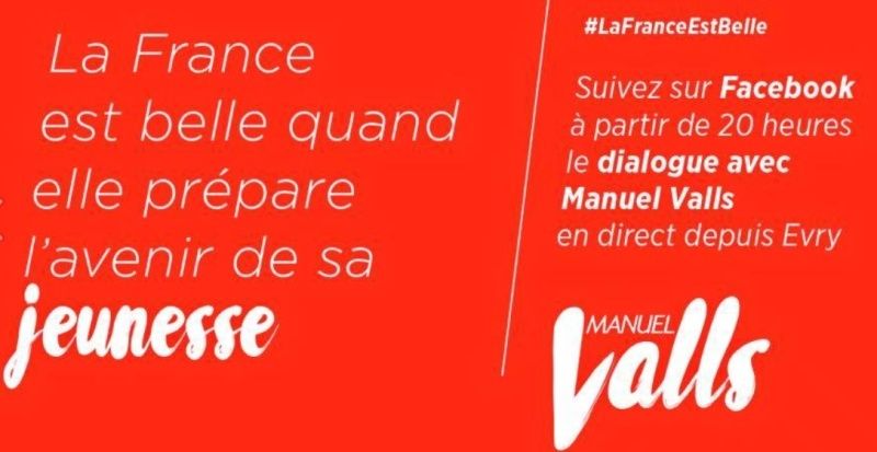 18/05 - 20H - Dialogue avec Manuel Valls & NVB (Facebook) Valls10