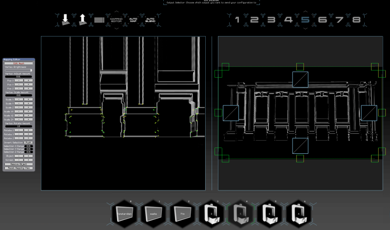 vertex points disappear in mapping editor Screen10