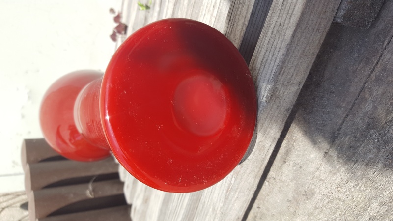 Any ideas about this red orange vase 20160612