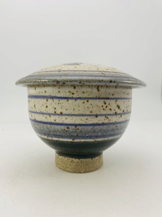 Unmarked Studio pottery Stoneware Lidded Pot - Andrew Hague Askrigg Pottery Img_2112