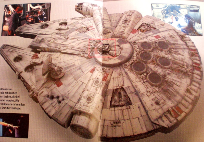 Fertig - Der Millenium Falcon, ca. 1/46, de Agostini,von oluengen359 00420