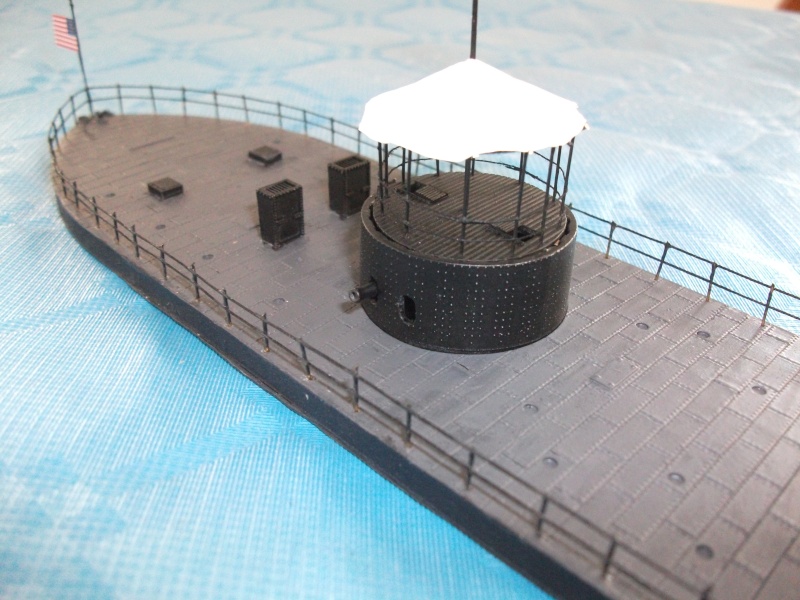 Ironclad USS MONITOR 1/200 Résine Verlinden Dscf1714