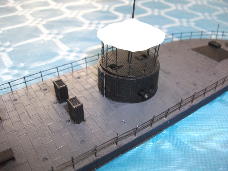 Ironclad USS MONITOR 1/200 Résine Verlinden Dscf1717