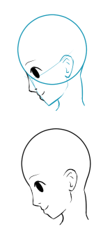 دورة الرسم :: الدرس الثاني - رسم الرأس من زوايا عديدة (2) :: Drawing Tutorial Fd410