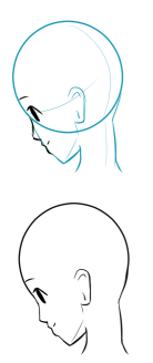 دورة الرسم :: الدرس الثاني - رسم الرأس من زوايا عديدة (2) :: Drawing Tutorial Fd510