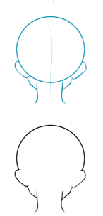 دورة الرسم :: الدرس الثاني - رسم الرأس من زوايا عديدة (2) :: Drawing Tutorial Ff710