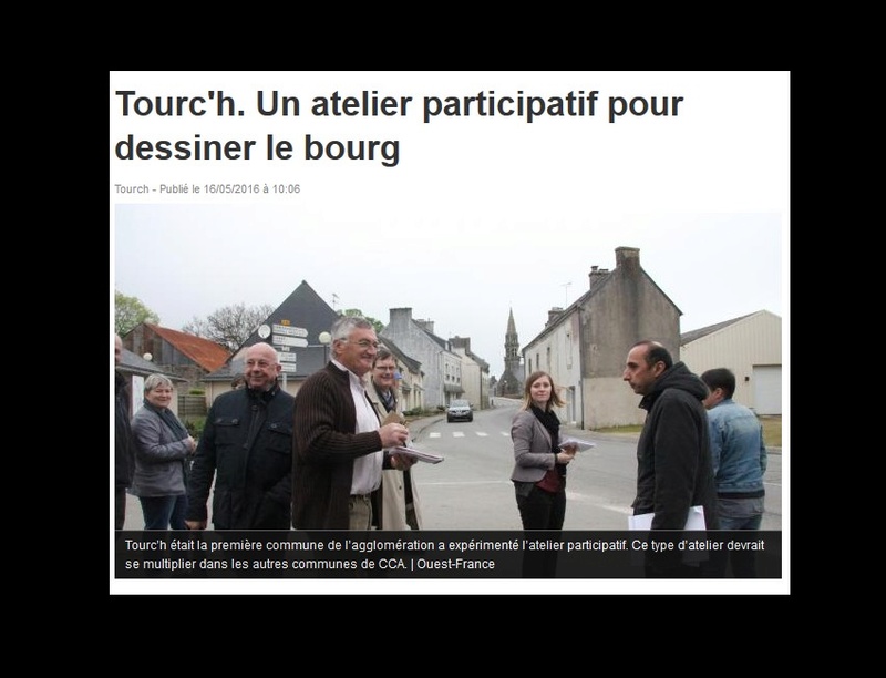 Tourc'h. Un atelier participatif pour dessiner le bourg  Kse8zm10