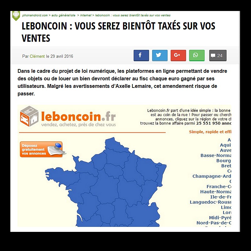 LeBonCoin : vous serez bientôt taxés sur vos ventes Sans_450