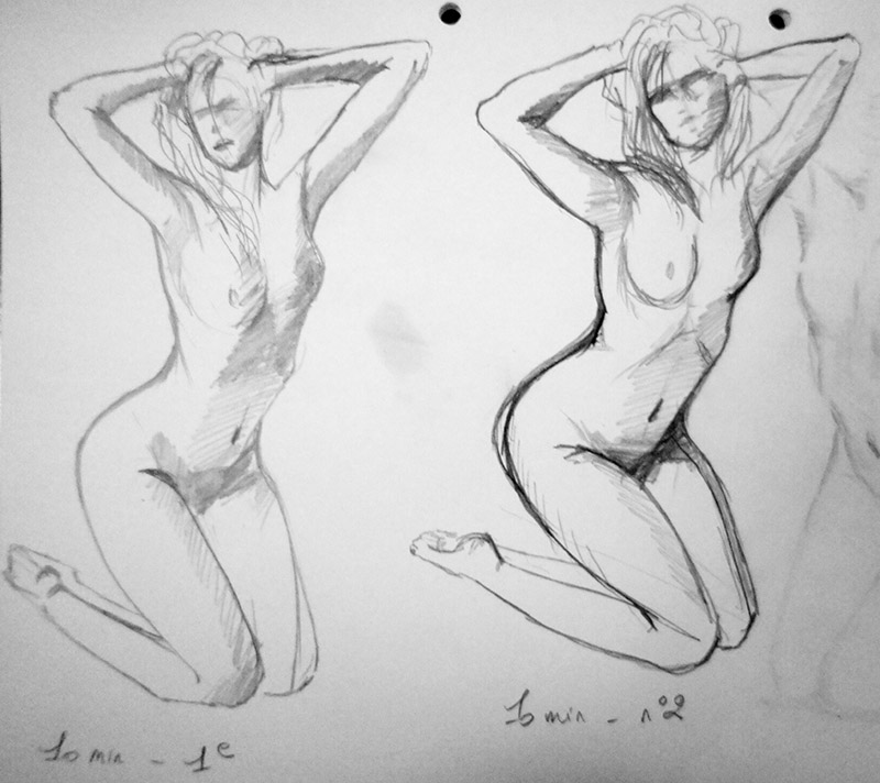 Entrainement hebdomadaire au dessin : - Page 2 10min_10