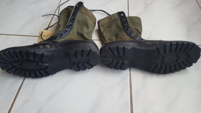 Original US jungle boots , Panama sole , Stamped Ro-Search 20160443