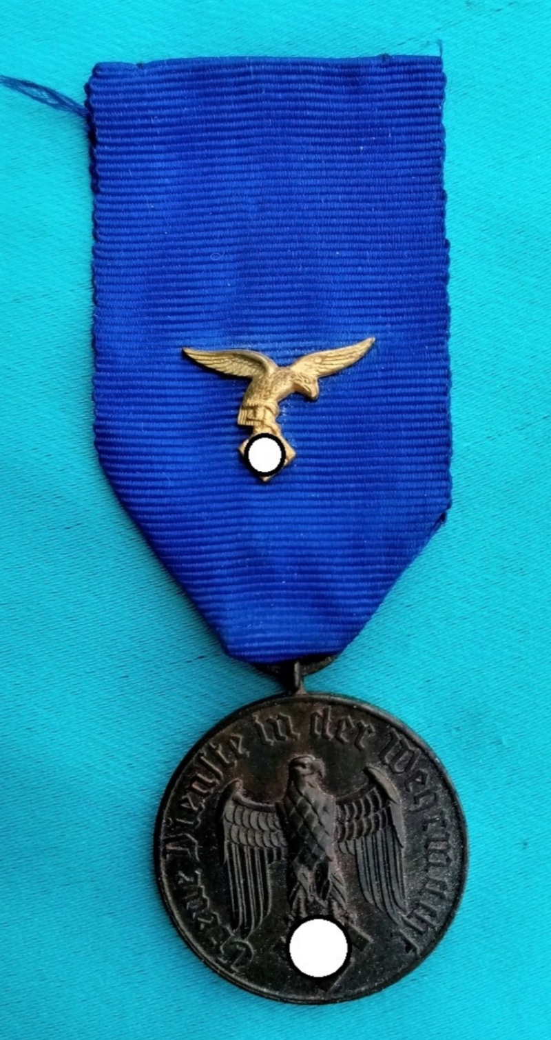 authentification medaille 12 ans de service luft  Img_2247