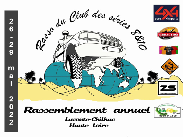 Rassemblement annuel 2022 : du 26 au 29 mai en Auvergne Plaque10