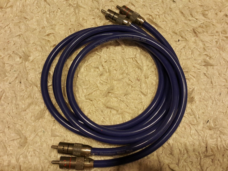 the chord chameleon silver plus interconnects used
