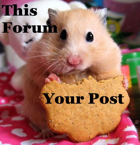 The forum will eat your posts if you let it. Cute-h10