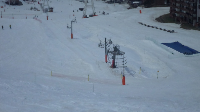 Construction télésiège débrayable (TSD6) Boismint, Chantiers été 2016 Val Thorens Sortie53