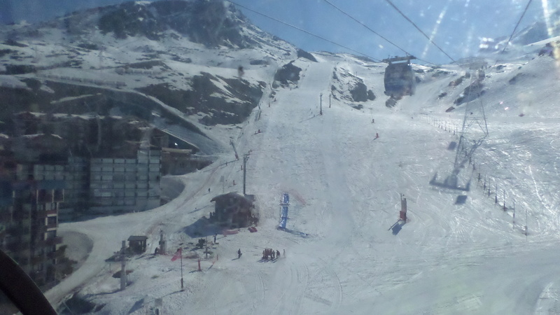 Construction télésiège débrayable (TSD6) Boismint, Chantiers été 2016 Val Thorens Sortie54