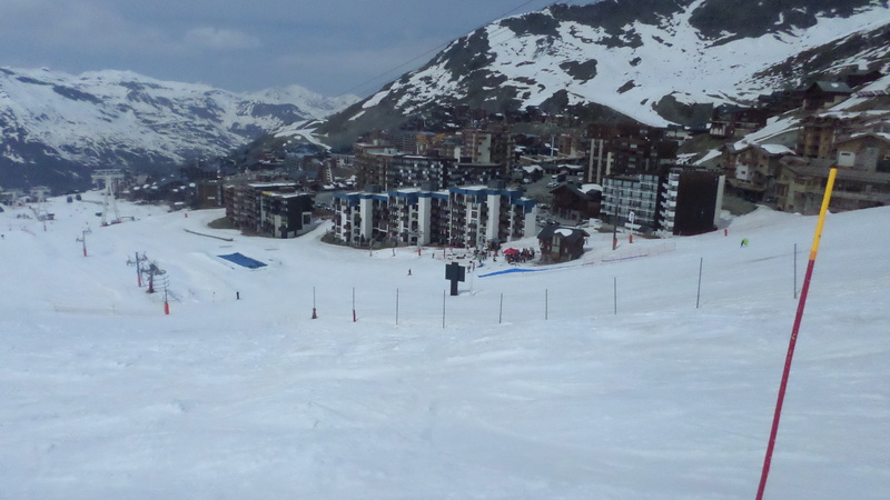 Construction télésiège débrayable (TSD6) Boismint, Chantiers été 2016 Val Thorens Sortie55