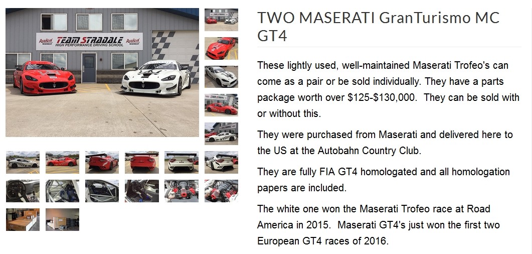 2 Maserati GranTurismo Trofeo à vendre Grantu10