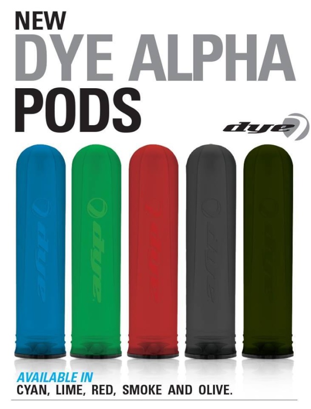 Dye Alpha Pods / Pots.  Pots1510