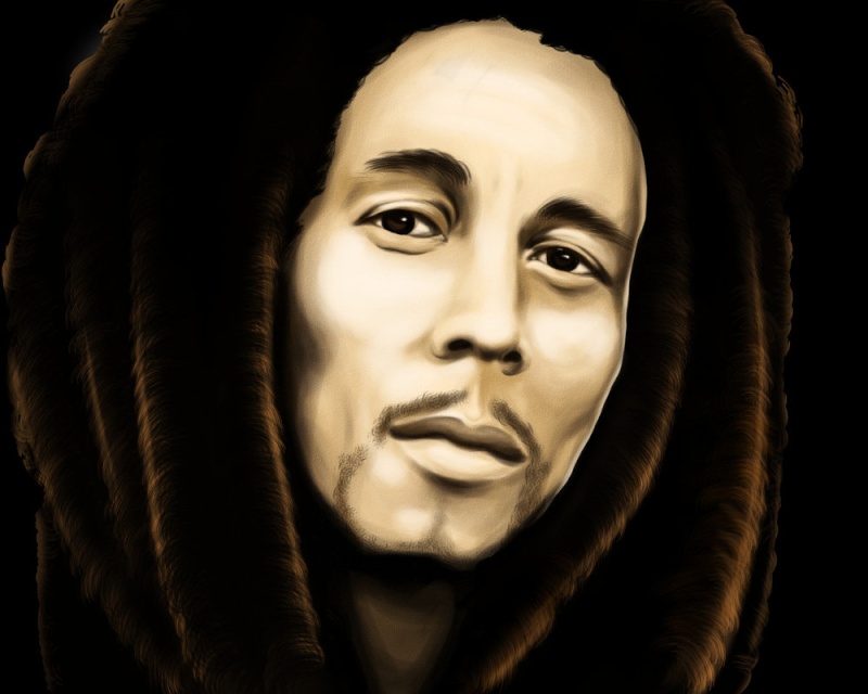 Bob Marley Art Tupac Biggie and more Bob_ma10