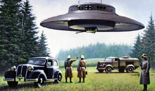 UFO flying saucer ships and alien sightings pics Nazi-u11