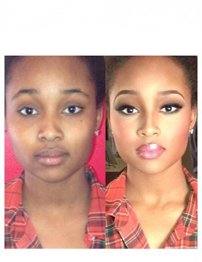 women with or without makeup before and after pics..which do you prefer? O-best10