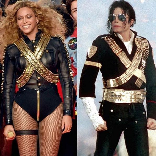 Mj and beyonce on par for attle of the stage Tumblr47