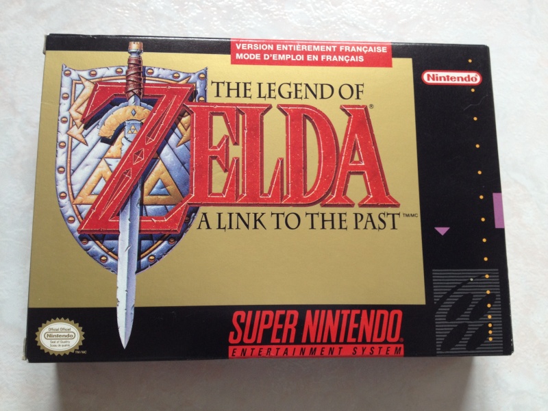 Zelda A Link To The Past Super Nintendo Neuf version CAN 160 euros !! Img_4426