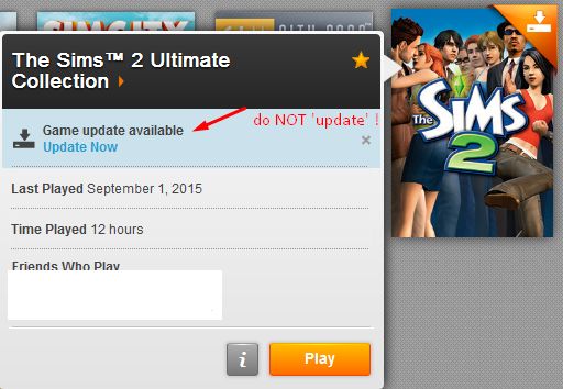 Lagging issues on Windows 10 & The Sims 2 Ultimate Collection? Screen10