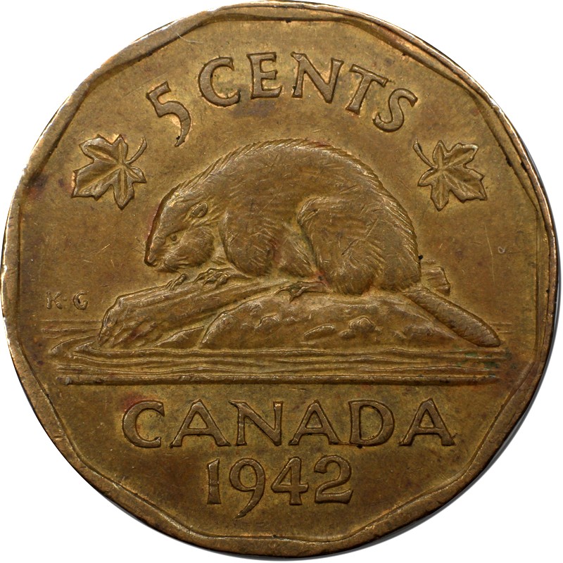 1942 - T Double ''ANAD'' Canada 1942r10