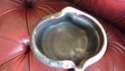 heavy raku bowl with 3 backstamps including a cross mark Img_2056