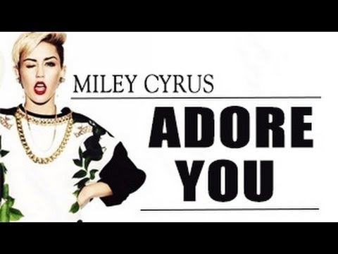 كليب منتظر للنجمه " Miley Cyrus " بعنوان " Adore You "  Hqdefa10