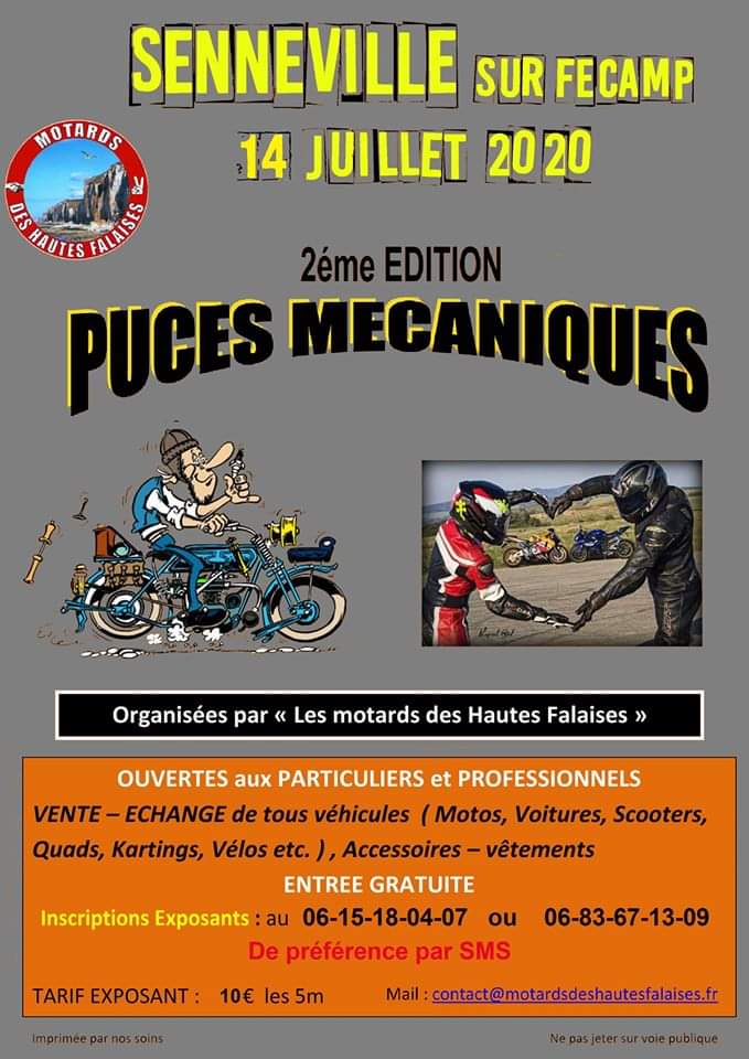 (76) - 14 juillet 2020 -2ème Puces mécaniques à Sennevillesur Fecamp 0724_s10