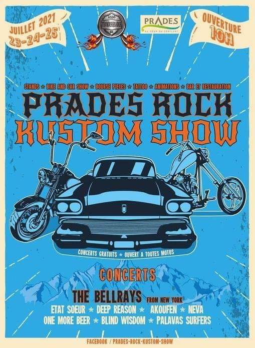 (66) - 23, 24 & 25 juillet 2021 - Prades Rock Kustom Festival à Prades 16230310