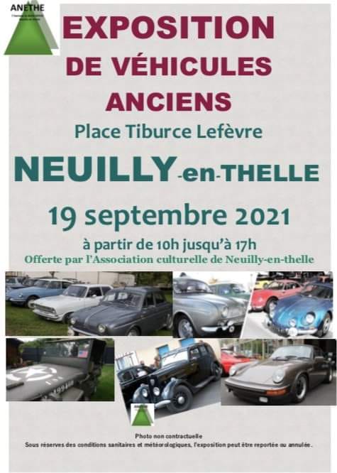 (60) - 19 septembre 2021 - Expo véhicules anciens à Neuilly en Thelle 24106810