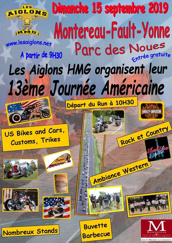 15 Septembre 2019 - 13ème journée américaine des Aiglons à Montereau Falut Yonne 55959610