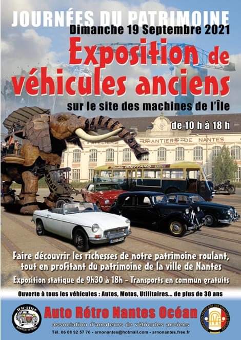 (44) - 19 septembre 2021 -Expo vehicules anciens à Nantes Facebo43