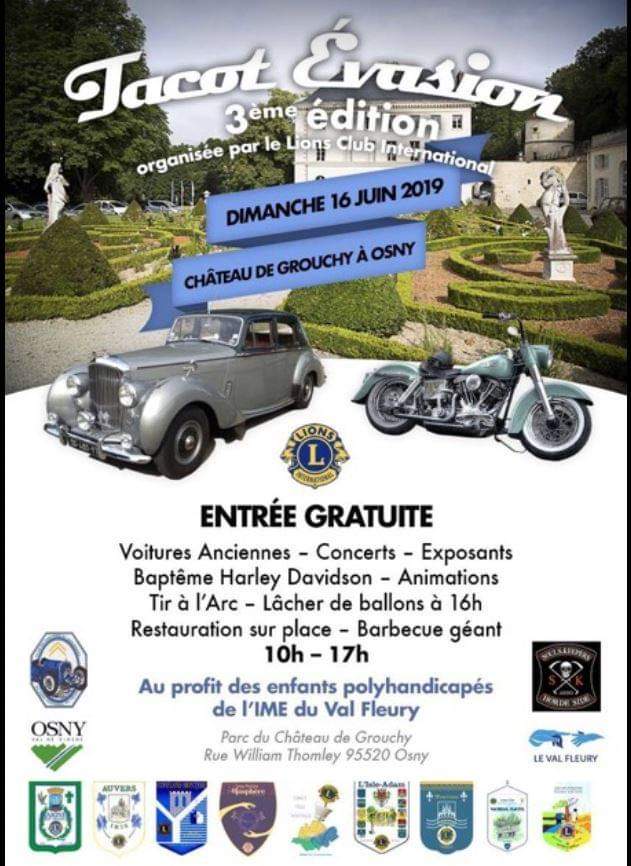 16 juin 2019 -3ème Tacot Evasion - Chateau de Grouchy - Osny (95) Fb_img52