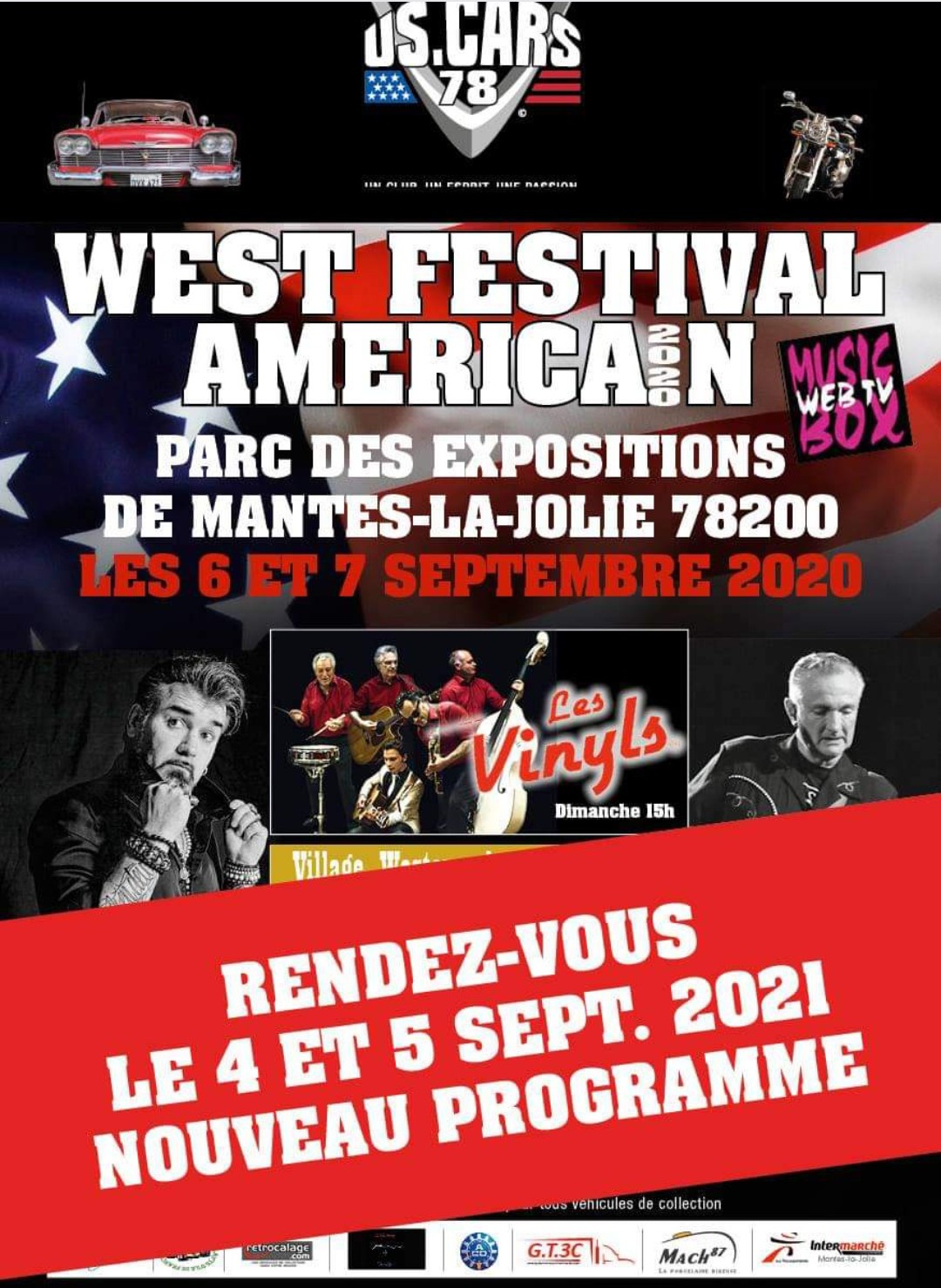 (78) - 6 & 7 Septembre 2021 - West Festival Americain à Mantes la jolie Screen12