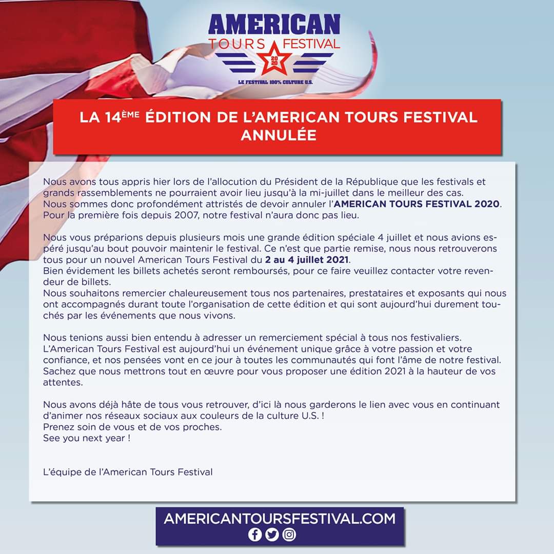(37) - 3, 4 & 5 juillet 2020 - American Tour Festival Tours210