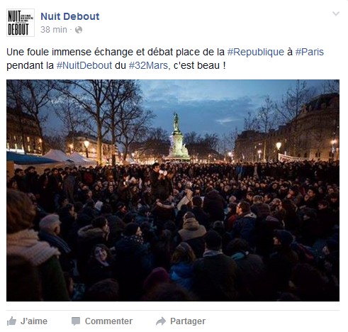 Nuit debout, mouvement du 32 mars Screen25