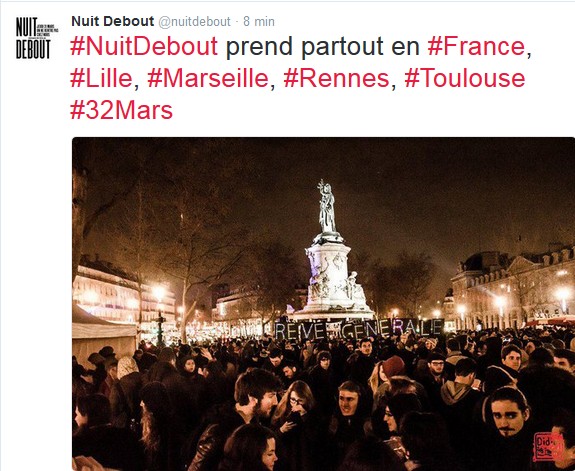 Nuit debout, mouvement du 32 mars Screen28