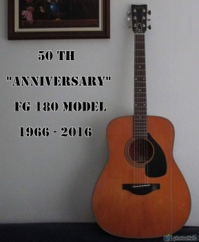 Yamaha guitar FG 180 - 50 Th "Anniversary" Yamaha11