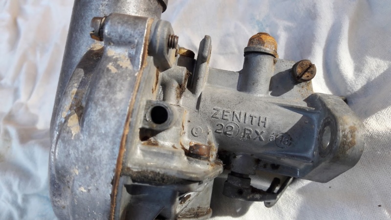 (Vends) carburateur ZENITH 22 RX a18 2_bis10