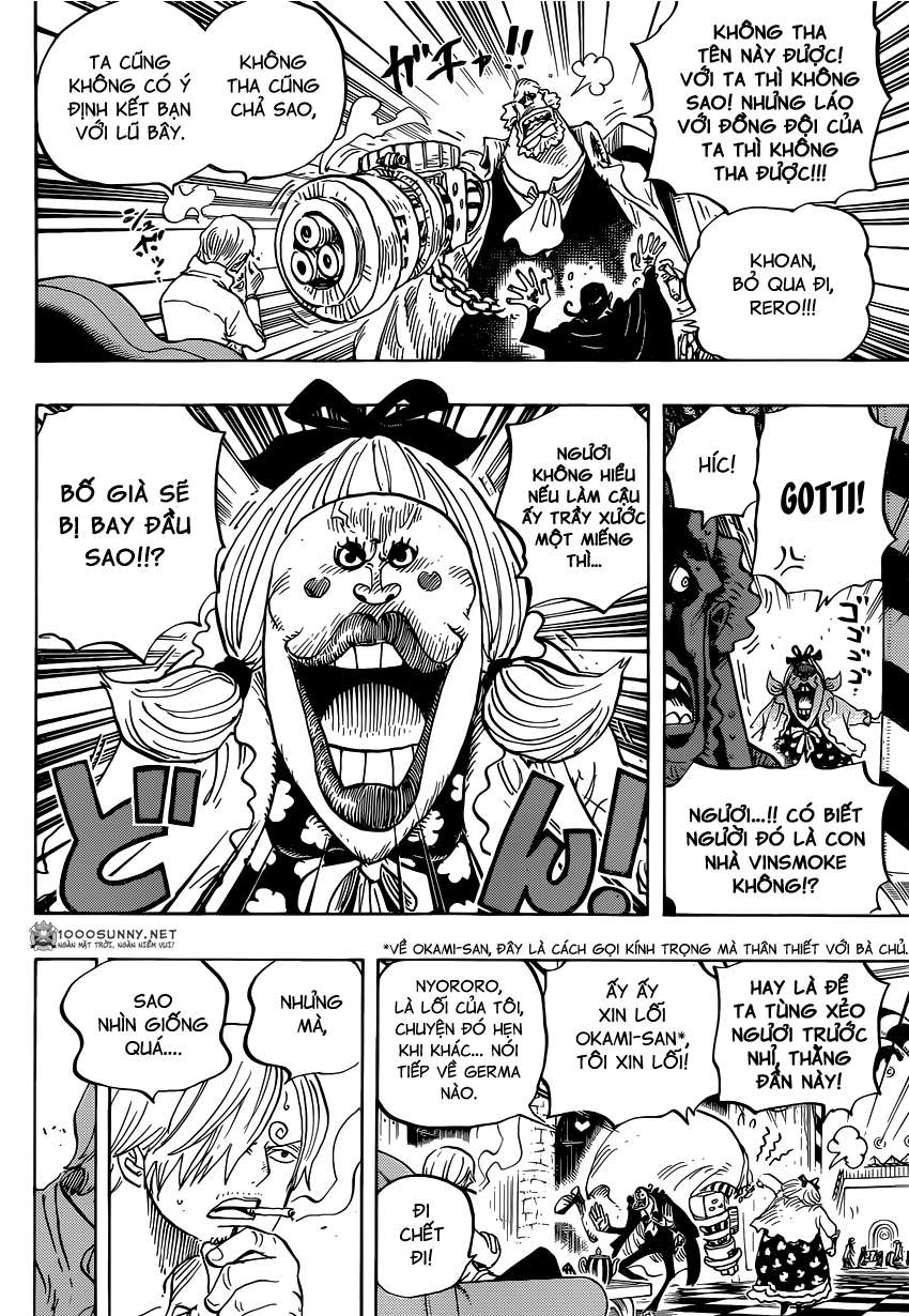 One Piece Chapter 825: Truyện kể bằng tranh trong tờ  0612