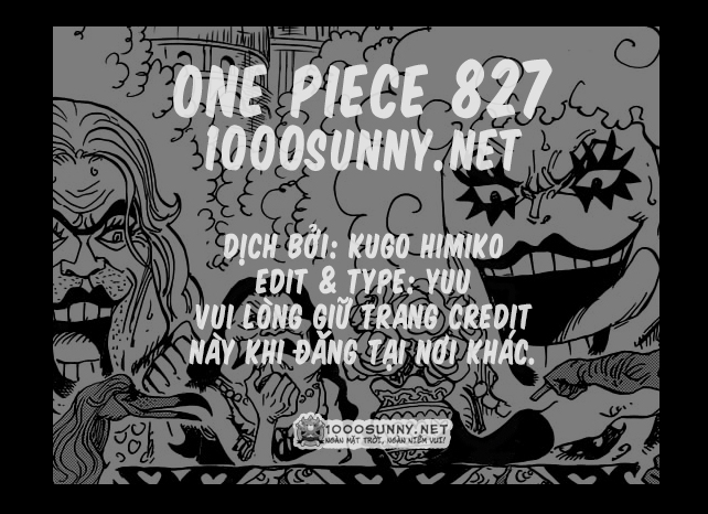 One Piece Chapter 827: TOTLAND - Đất nước cho tất cả! Credit13